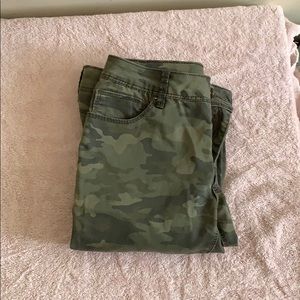 camo skinny jeans